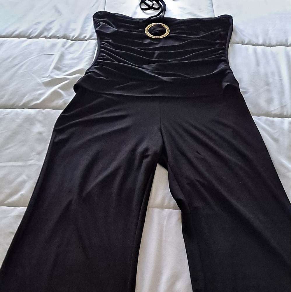 Party black jumpsuit